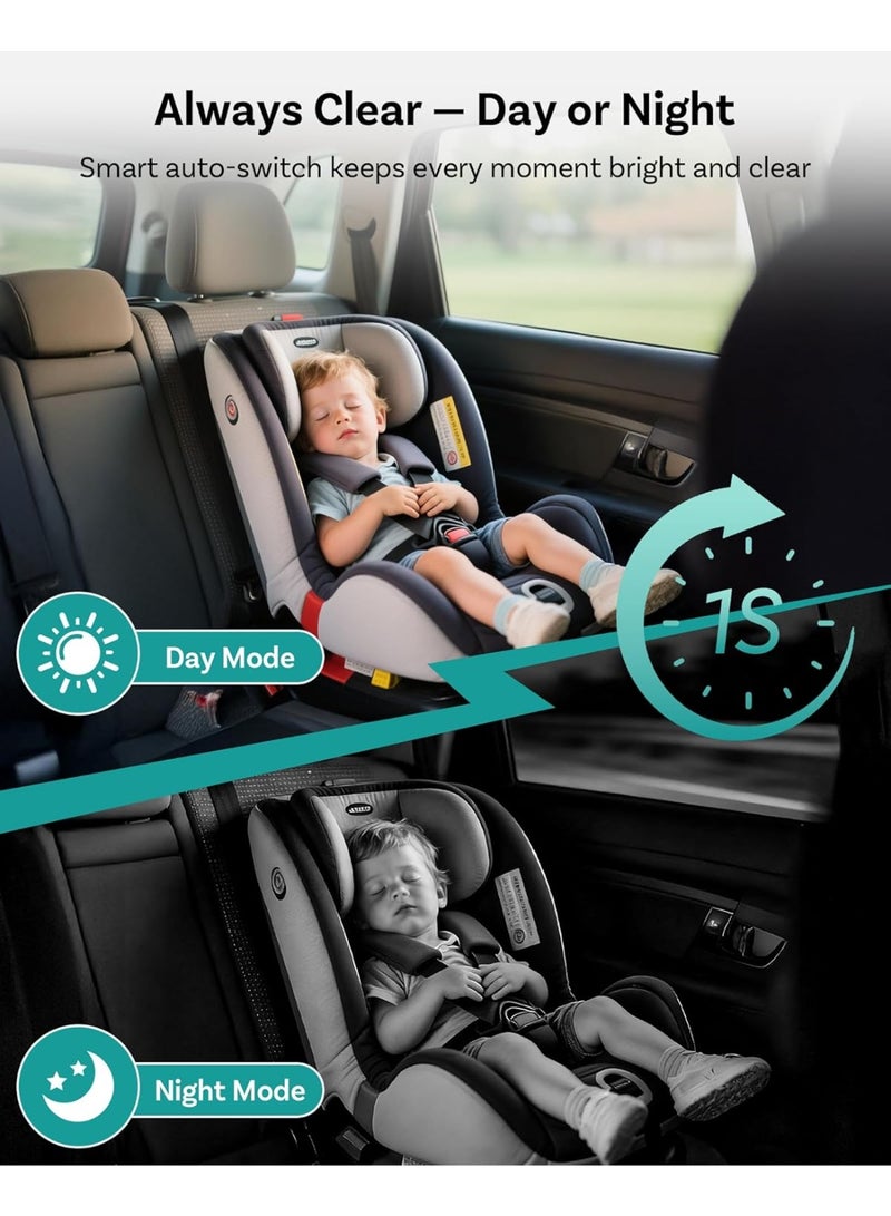 OTTOCAST Cabin Care Car Adapter with Baby Car Camera, Wireless CarPlay Display on CarScreen 2026, Plug-and-Play 1080P HD Rear Seat Baby Monitor, Split Screen Navigation, for Parents & Pet Owners - Image 3